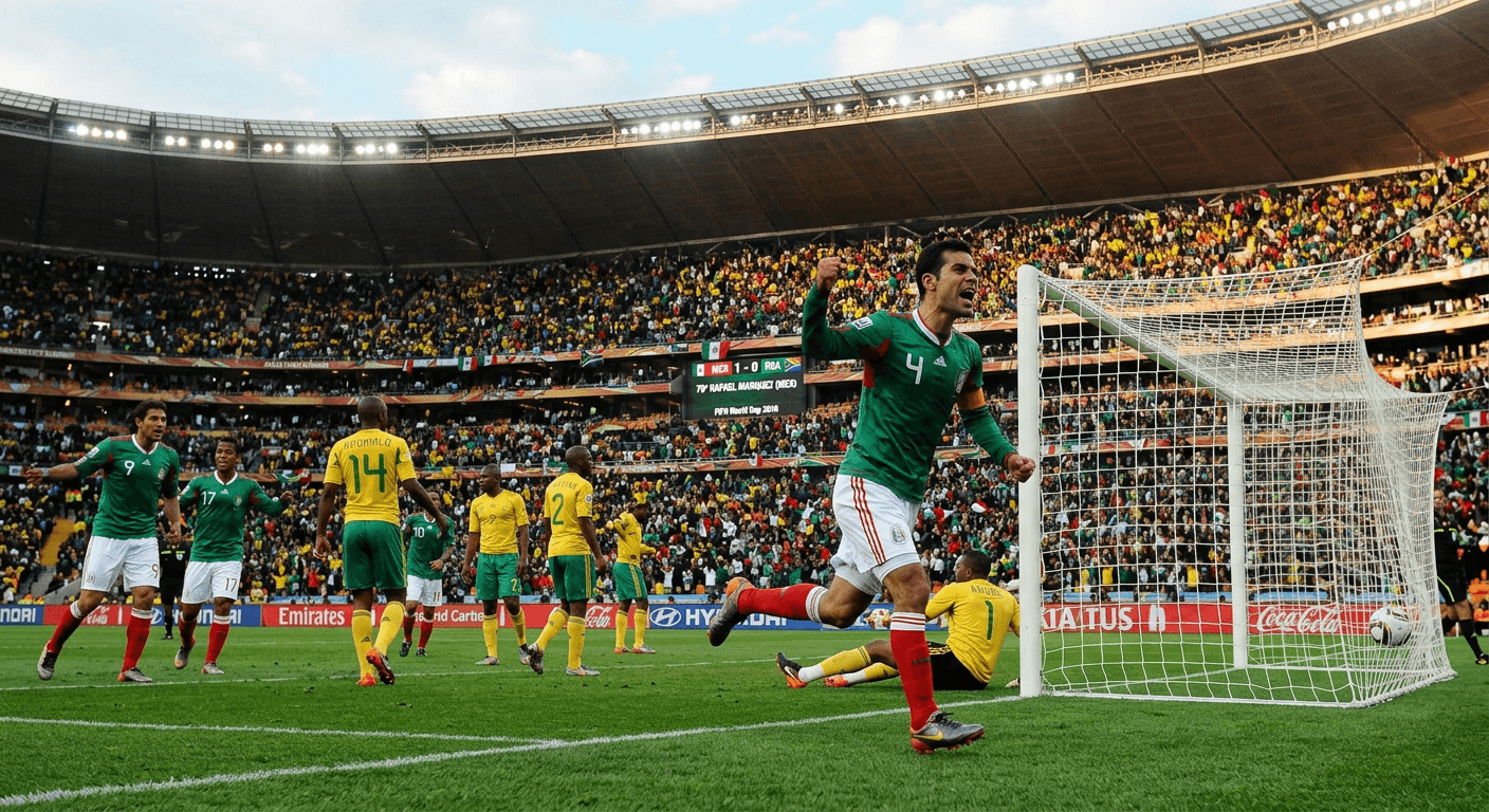 MÉXICO ENCIENDE LA FIESTA MUNDIALISTA