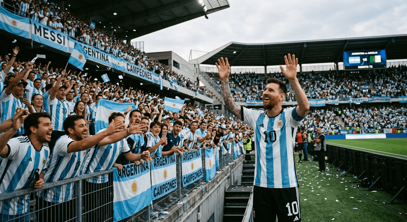 Messi firma un triplete histórico y Argentina arranca el Mundial con autoridad