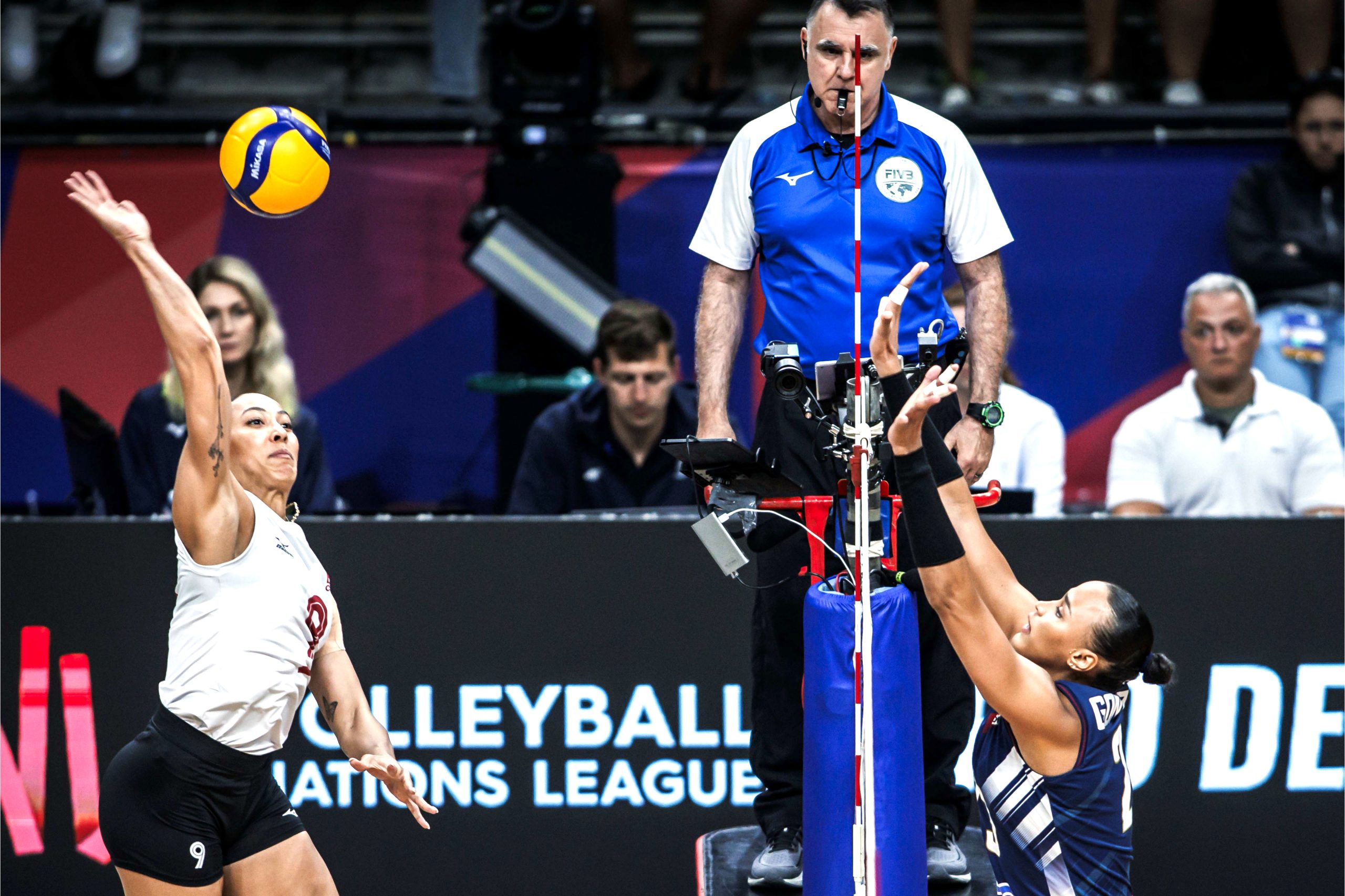 Canadá supera a Dominicana en FIVB VNL, Foto Cortesía de FIVB.