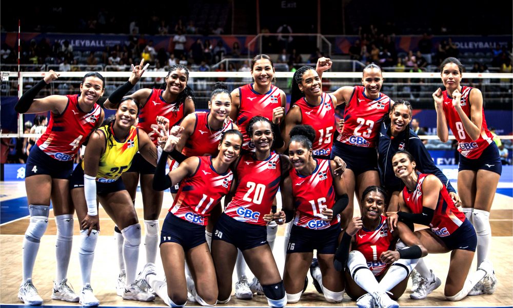 Reinas del Caribe logran segundo triunfo en la FIVB VNL 2024 Foto cortesía de FIVB.